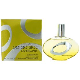 Paradisiac Eau Brilliant by NuParfums, 3.4 oz Eau De Parfum Spray for Women