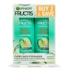 Garnier Fructis Fortifying Shampoo and Conditioner Set with Ceramide;  Apple;  12.5 fl oz