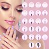 22pcs pink brushes set with bag