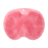 Shower Foot & Back Scrubber Mat Hands Free Foot Massager Mat with Non-Slip Suction Cups, Wall Mounted Silicone Bathroom Wash Foot Pad Exfoliating Dead