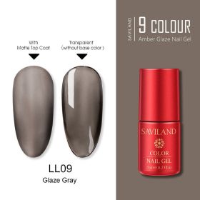 Transparent lasting phototherapy glue (Color: Grey)