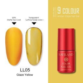 Transparent lasting phototherapy glue (Color: Yellow)